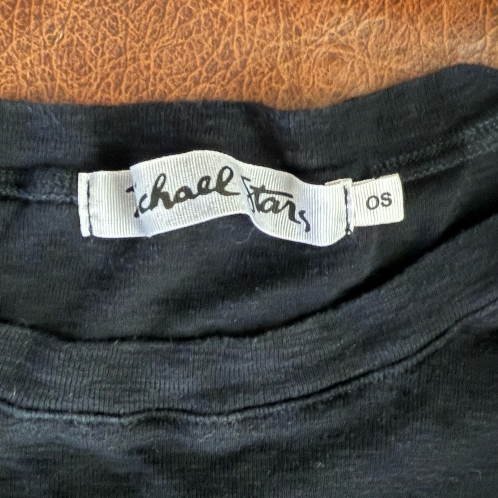Michael Stars Black Short Sleeve Tee